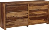 Ladekast 160x40x80 cm massief sheeshamhout