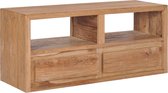 Tv-meubel 90x30x40 cm massief teakhout