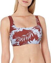Seafolly Wild Tropics F Cup Tank - Amber Bruin - Dames Bikinitop Bikni topje - Sexy Sale Maat 36 (S)
