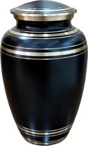 Urn Classic black white - urn voor as - volwassene - 14482