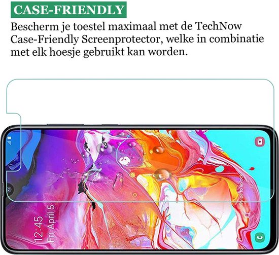Protection d'écran Samsung A70 - Verre de protection d'écran Samsung Galaxy A70 - 2 pièces