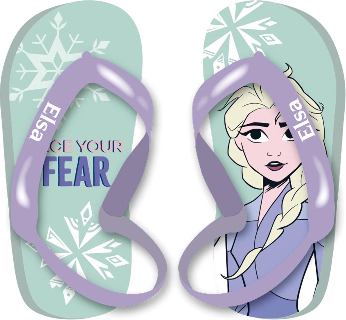 Disney Teenslippers Frozen Groen Maat 22