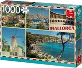 Jumbo Premium Collection Puzzel Greetings from Mallorca - Legpuzzel - 1000 stukjes