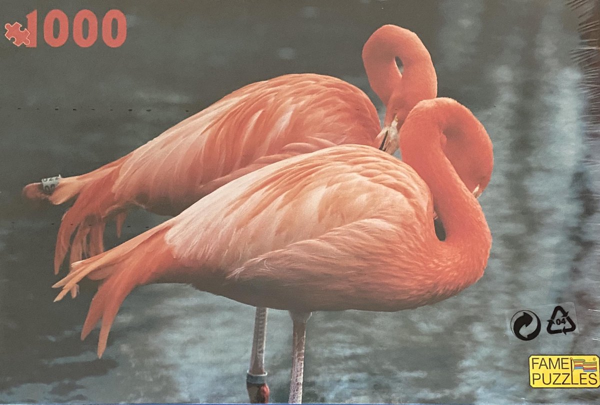 Dieren Puzzel 1000 Stukjes - Flamingo - Vogels