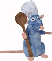 Disney pluche - Ratatouille - Remy with Chef Hat and Spoon / Remy met koksmuts en lepel - 31cm