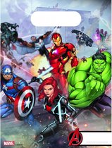 PROCOS - 6 Mighty Avengers feestzakjes - Decoratie > Feestzakjes