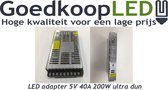 LED adapter 5V 40A 200W ultra dun