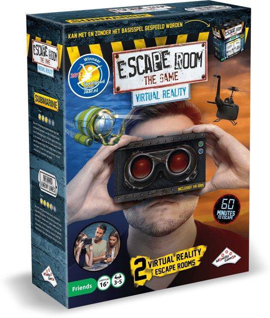Thumbnail van een extra afbeelding van het spel Mega Escape Room Uitbreidingsvoordeelset The Game: VR & The Game Space Station & The Game Casino