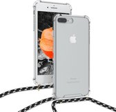 Telefoonhoes met nek koord voor Apple iPhone 7 Plus en de 8 Plus telefoontasje crossbody