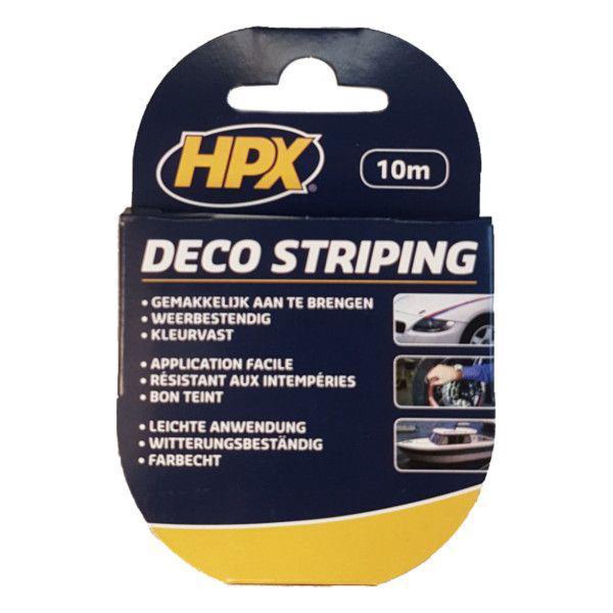 HPX Deco Striping Tape - 6mm Wit