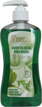 S'nonas vloeibare handzeep pomp green tea 500ml