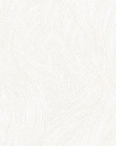 Grafisch behang Profhome VD219166-DI vliesbehang hardvinyl warmdruk in reliëf gestempeld met grafisch patroon en parelmoer effect zilver 5,33 m2