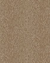 Dieren patroon behang Profhome DE120123-DI vliesbehang hardvinyl warmdruk in reliëf gestempeld met exotisch patroon glanzend beige 5,33 m2