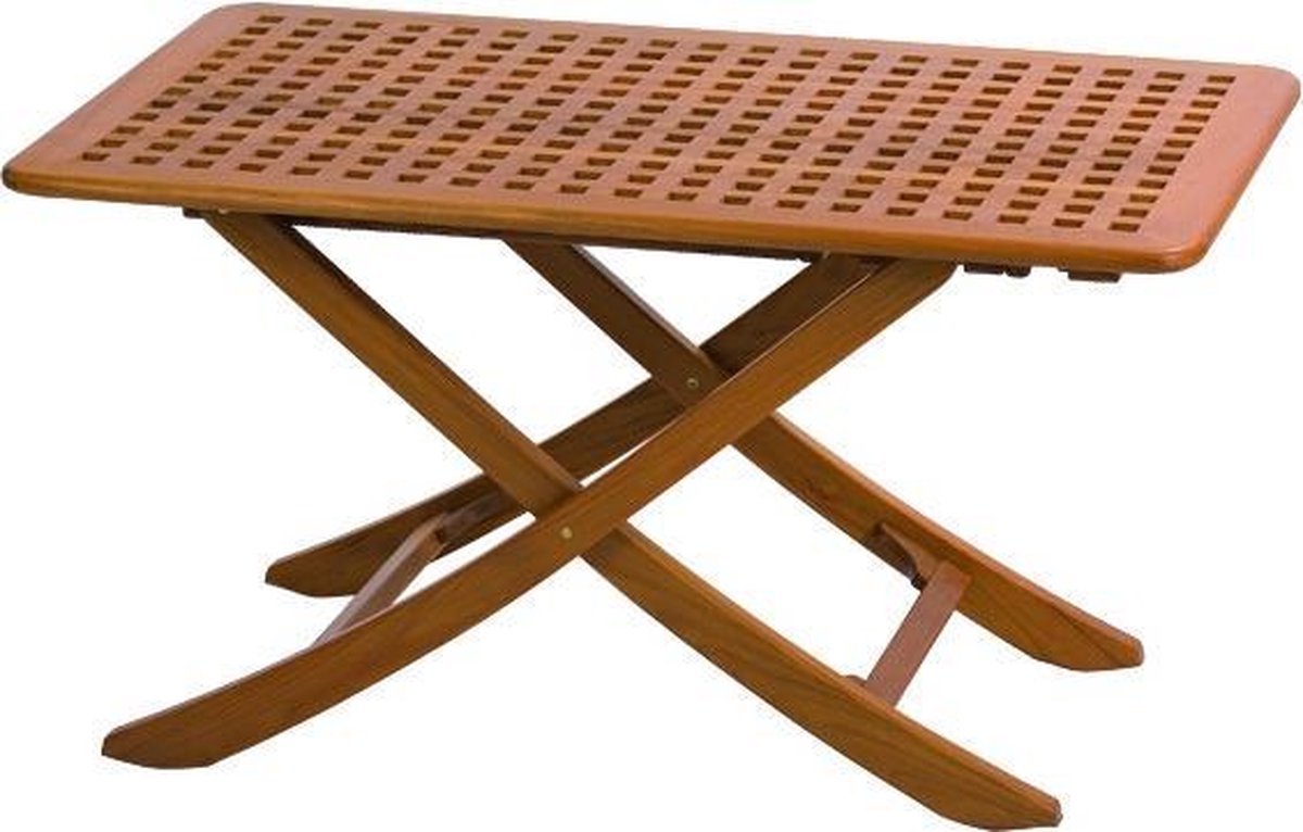 ARC Marine teakhouten inklapbare Tafel Menorca - 3 posities - 110 x 70 cm