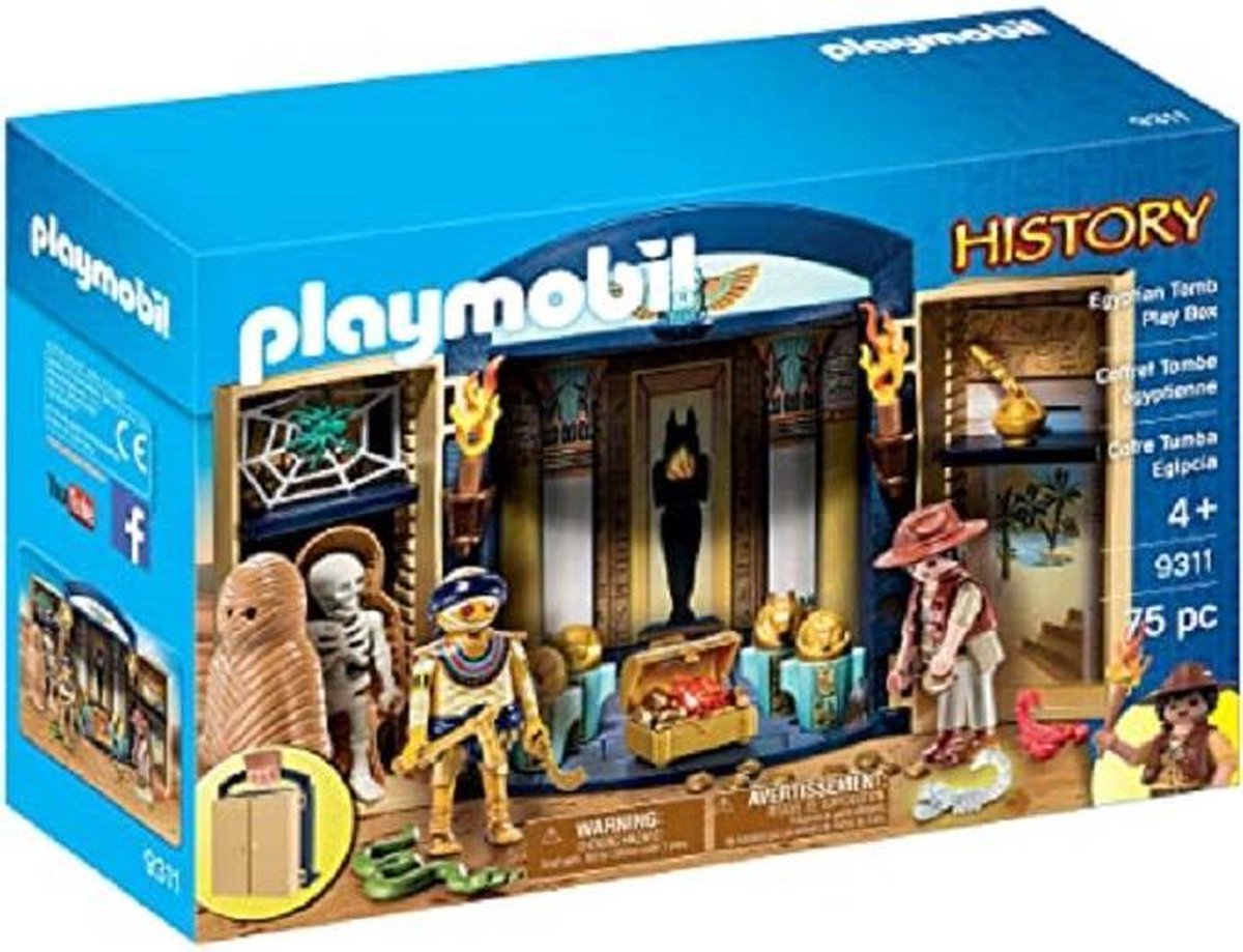 Playmobil 9311 Egyptian tomb play box | bol.com