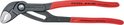 Knipex Cobra waterpomptang met gepolijste bekken en rode handvatten.