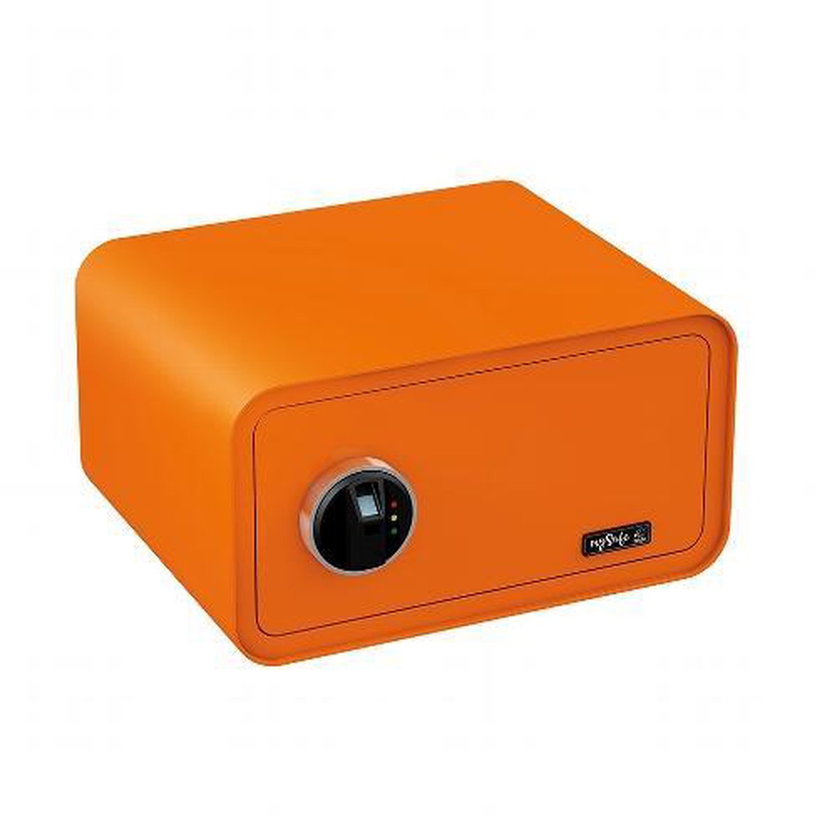 mySafe 450 Kluis met vingerprint oranje