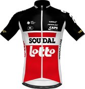 Fietsshirt Soudal-Lotto Spl Aero Trui Km Lr X21 - Maat: 2XL