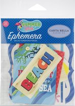 Carta Bella: Summer Splash Ephemera Cardstock Die-Cuts 33/Pkg (CBSPL824)