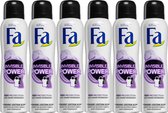 Fa - Deodorant Spray - Invisible power - 6 x 150ML