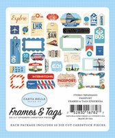 Carta Bella: Passport Frames & Tags (CBPAS84025)