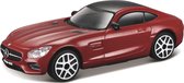 Bburago MERCEDES BENZ AMG GT rood schaalmodel 1:43