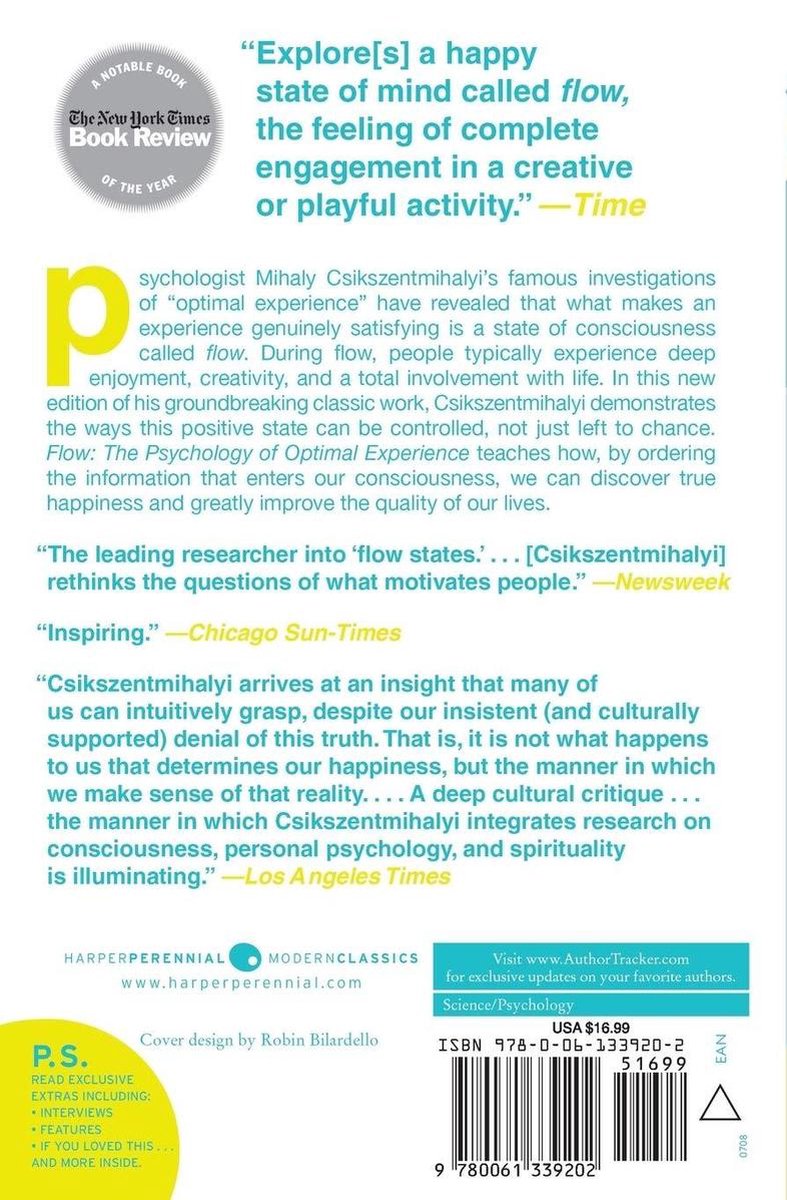 Flow - back cover