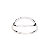 Zilver Ovale Ring