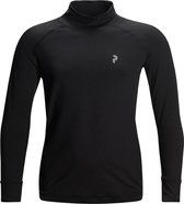 Peak Performance  - Spirit Crew Junior - Thermoshirt Kids - 130 - Zwart