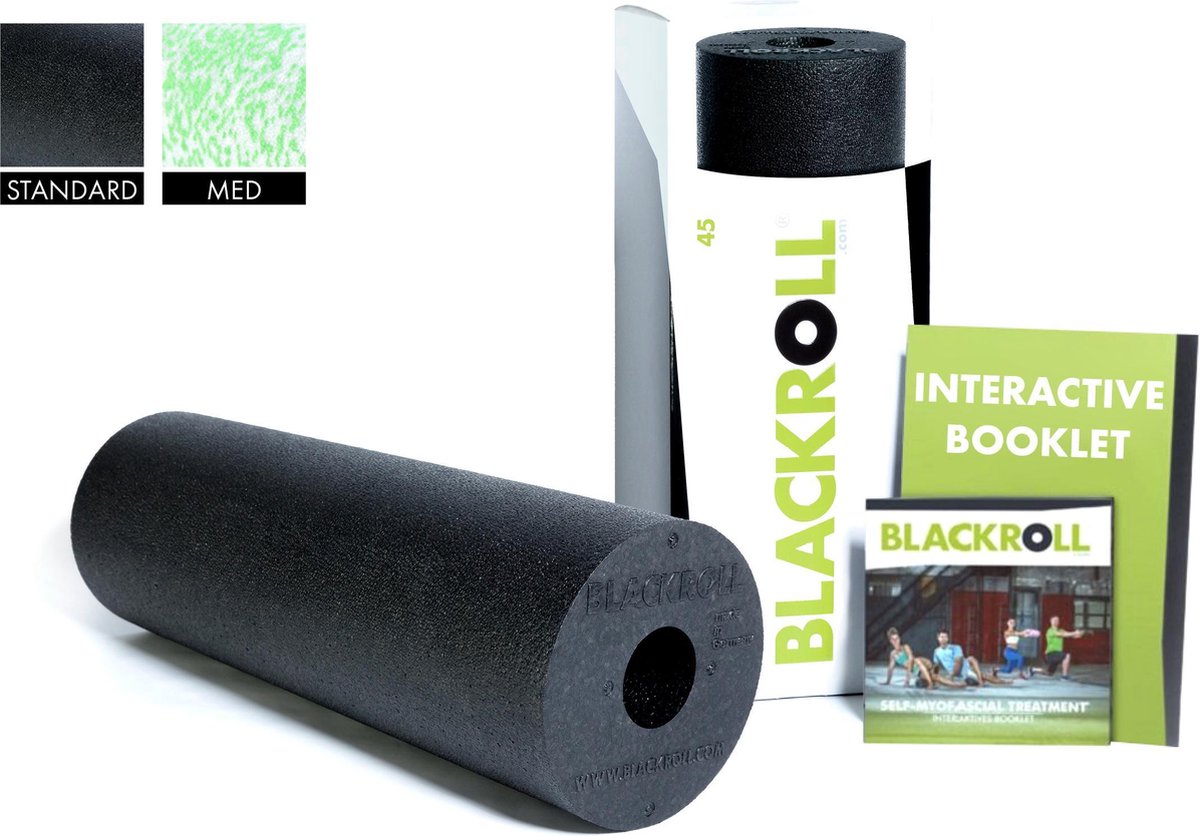 Blackroll Standard 45 cm Foam Roller Zwart bol