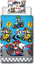 Super Mario Dekbedovertrek 135x200 Microfiber Polyester