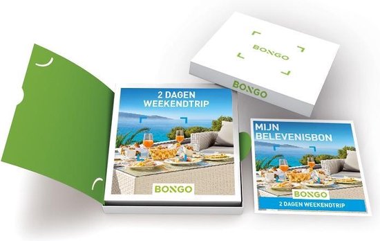 Bongo Bon - 2 Dagen Weekendtrip Cadeaubon - Cadeaukaart cadeau voor man of vrouw | 3600 adressen, waaronder hotels tot 4*, chambres d'hôtes en herbergen