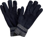 Warme Winter Handschoenen | Hoogwaardige Kwaliteit | One Size / Unisex | Gestreept | Blauw