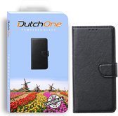 Samsung A41 Book Case Zwart - Leren hoesje - Pasjes - Wallet - Portemonnee - hoesje