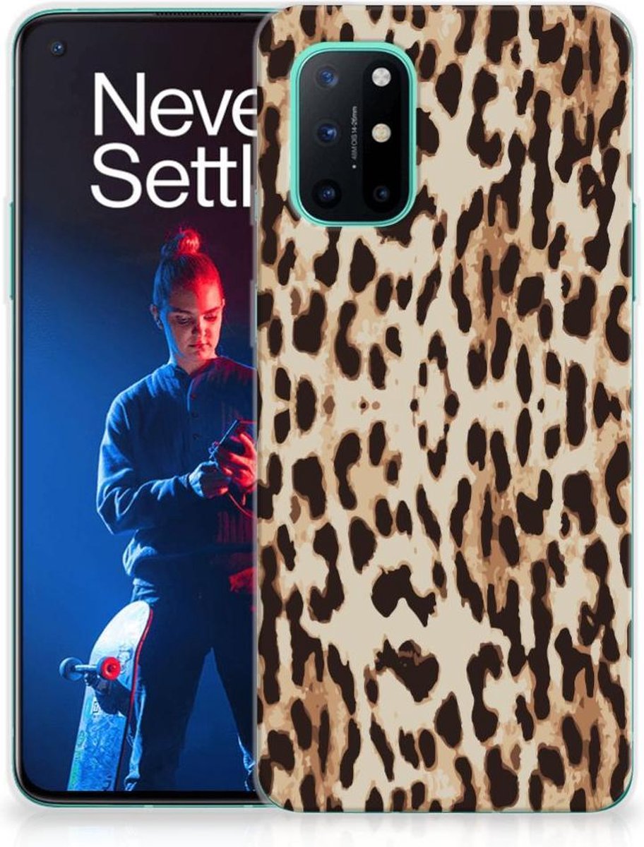 OnePlus 8T TPU Hoesje Leopard
