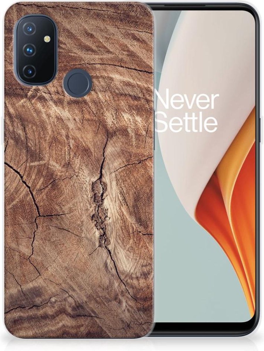OnePlus Nord N100 Bumper Hoesje Tree Trunk
