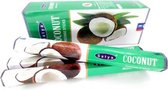 6 Pakjes Coconut Wierook SATYA