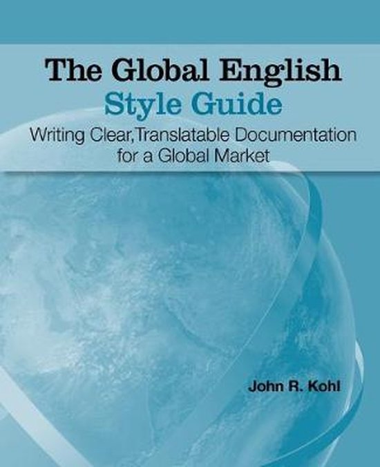 The Global English Style Guide - cover