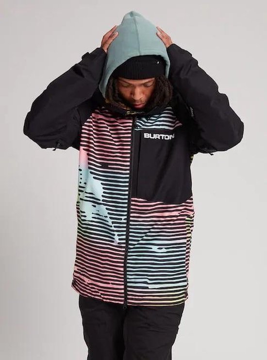 Burton Gore Radial Jacket heren snowboard jas zwart dessin | bol.com
