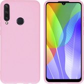 iMoshion Color Backcover Huawei Y6p hoesje - roze