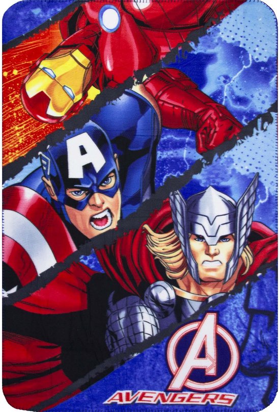 Couverture polaire Marvel Avengers 100 x 150 cm | bol.com