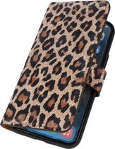 Galata Lederen iPhone 12 Pro Max Hoesje - BookCase - Luipaard