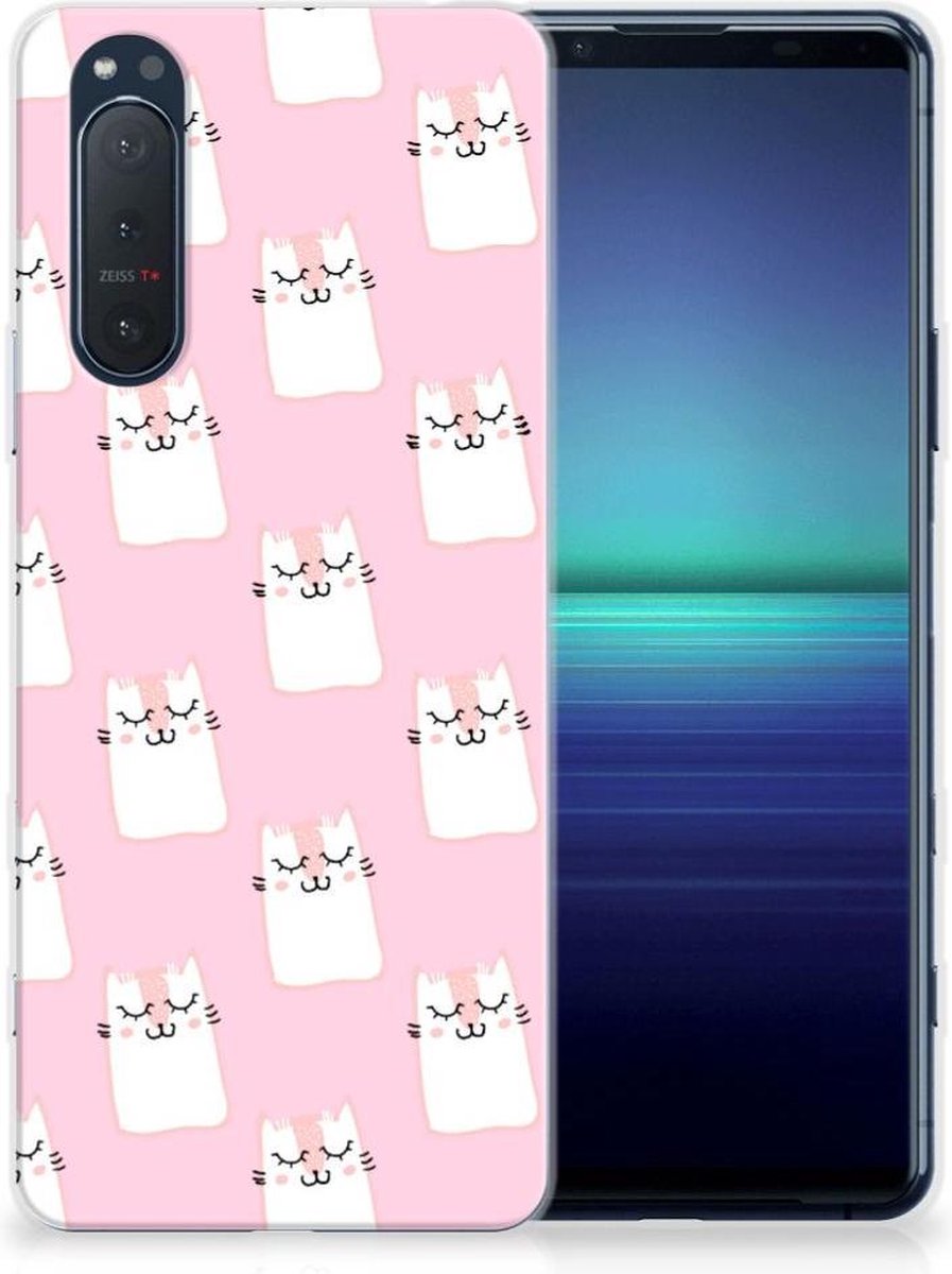 Sony Xperia 5II TPU Hoesje Sleeping Cats