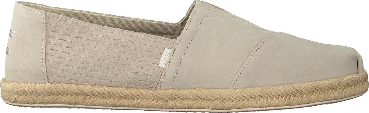 TOMS Alpargata Men Instappers Heren Beige - Schoenen.nl