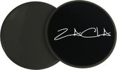 ZaCia Core slider Zwart - Sliding Discs - Gliding discs - Fitness schuifplaten yoga Zweefvliegen - Fitness disc