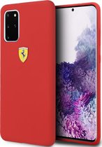 Ferrari SF Silicone Case voor Samsung Galaxy S20 Plus - Rood