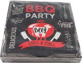 Servetten - BBQ Party - 45 Stuks