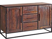 Interwonen - Dressoir Urban 2-Deurs - Acaciahout - Donkerbruin