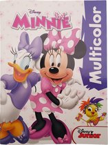 Disney's Minnie Mouse "Minnie & Katrien" Kleurboek +/- 16 kleurplaten