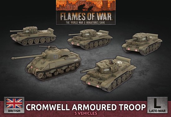 Afbeelding van het spel Flames of War: Cromwell Armoured Troop